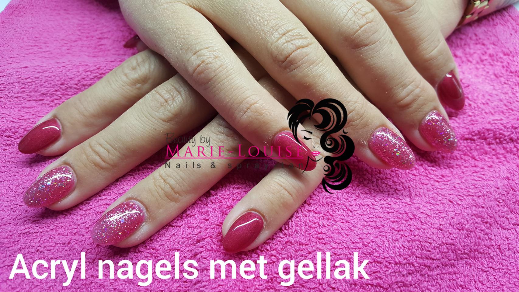 acryl met gellak