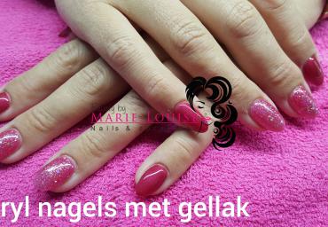 acryl met gellak